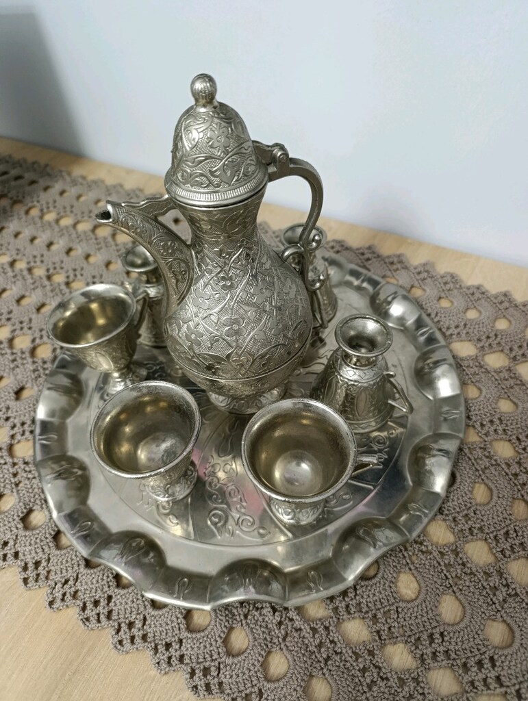 gümüş antika set - 2
