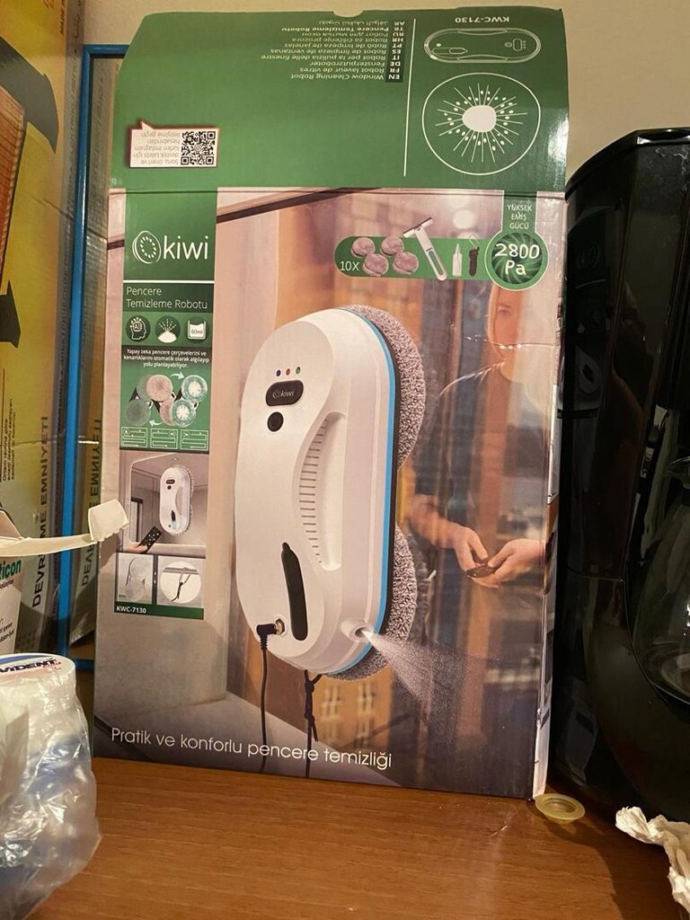 Cam temizleme robotu - 3