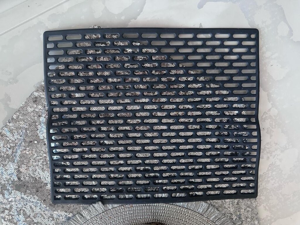 Gri Mutfak Tezgahı Kurutma Matı - 4