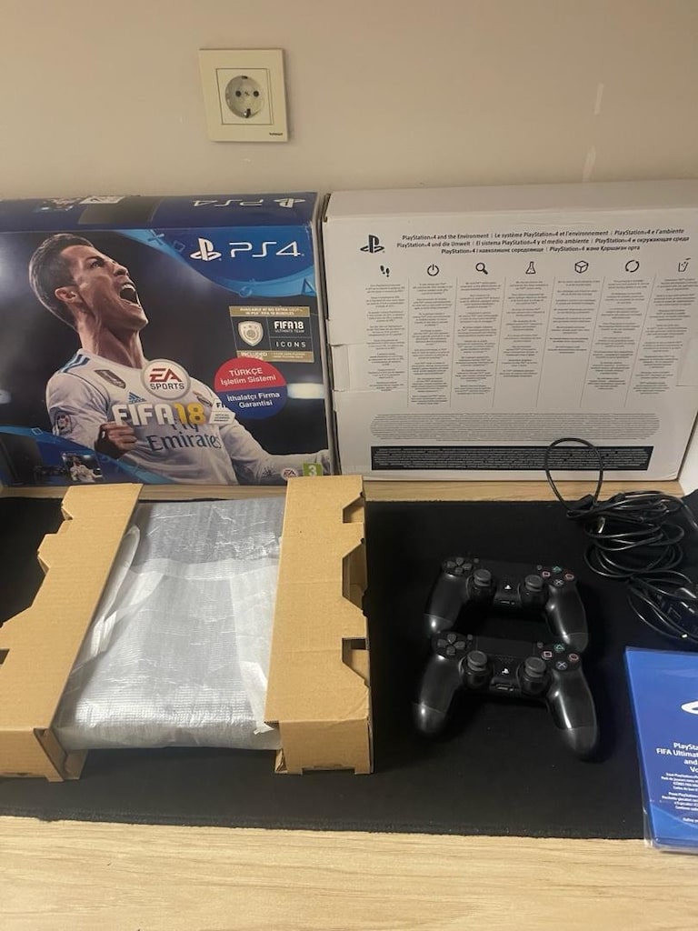 KIRIK PS4 SLIM 500GB | KUTULU FATURALI | 2 ORJİNAL KOL | ÇOK TEMİZ - 3