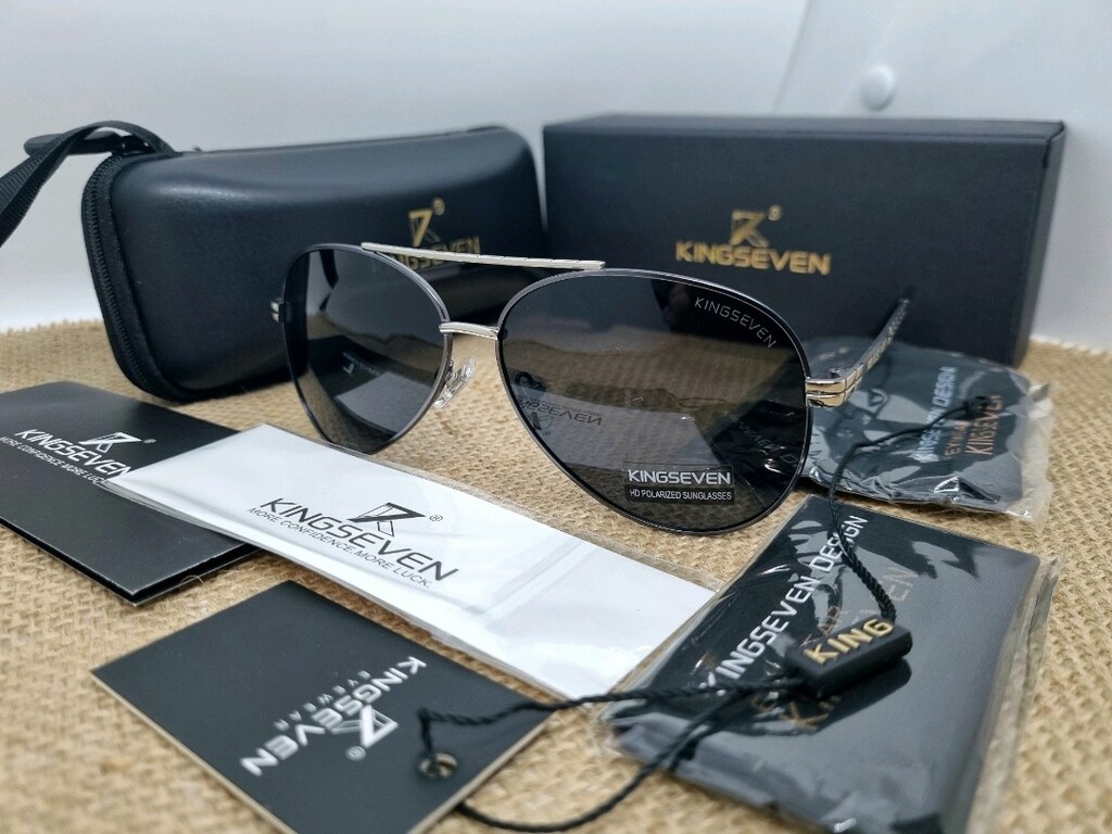 Kingseven erkek polarize güneş gözlüğü gözlük - 5
