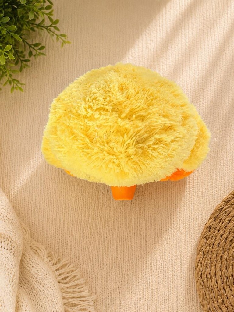 sarı peluş ördek - 4