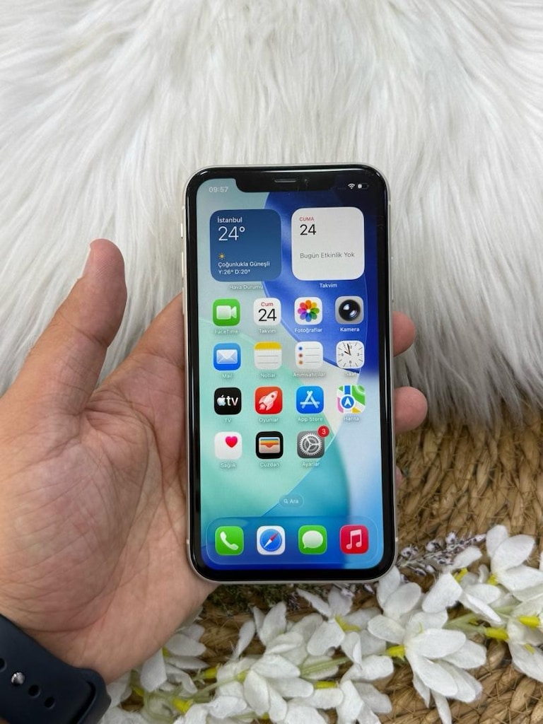 İPHONE 11 64GB FATURALI PİL 100 - 9