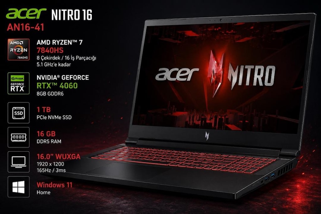 ACER NİTRO 16 - 2
