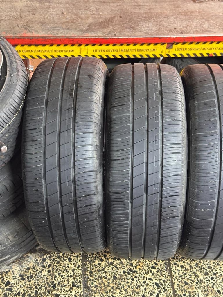 205 55 16 yazlık Goodyear 1000 km yol yaptı sıfır ayarında tarıh 2025 - 6
