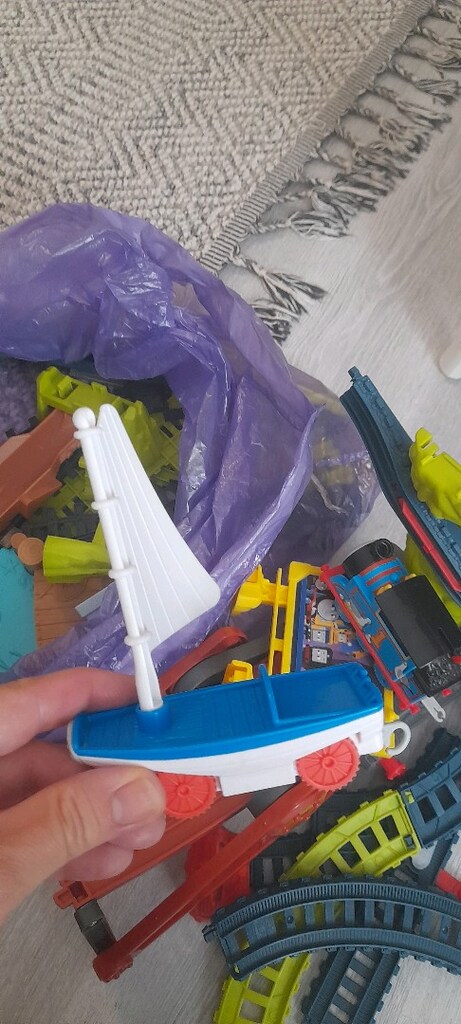 Fisher Price Thomas ve arkadaslari Skiff acilir köprü ve tekne - 3