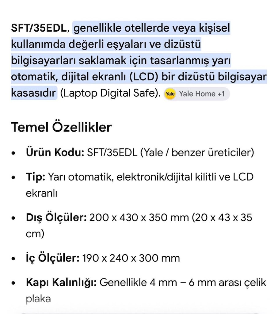 Çelik para çek senet laptop kasası - 8