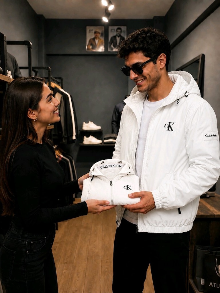 Calvin Klein (CK) Rüzgarlık / Yağmurluk Mont - - 2
