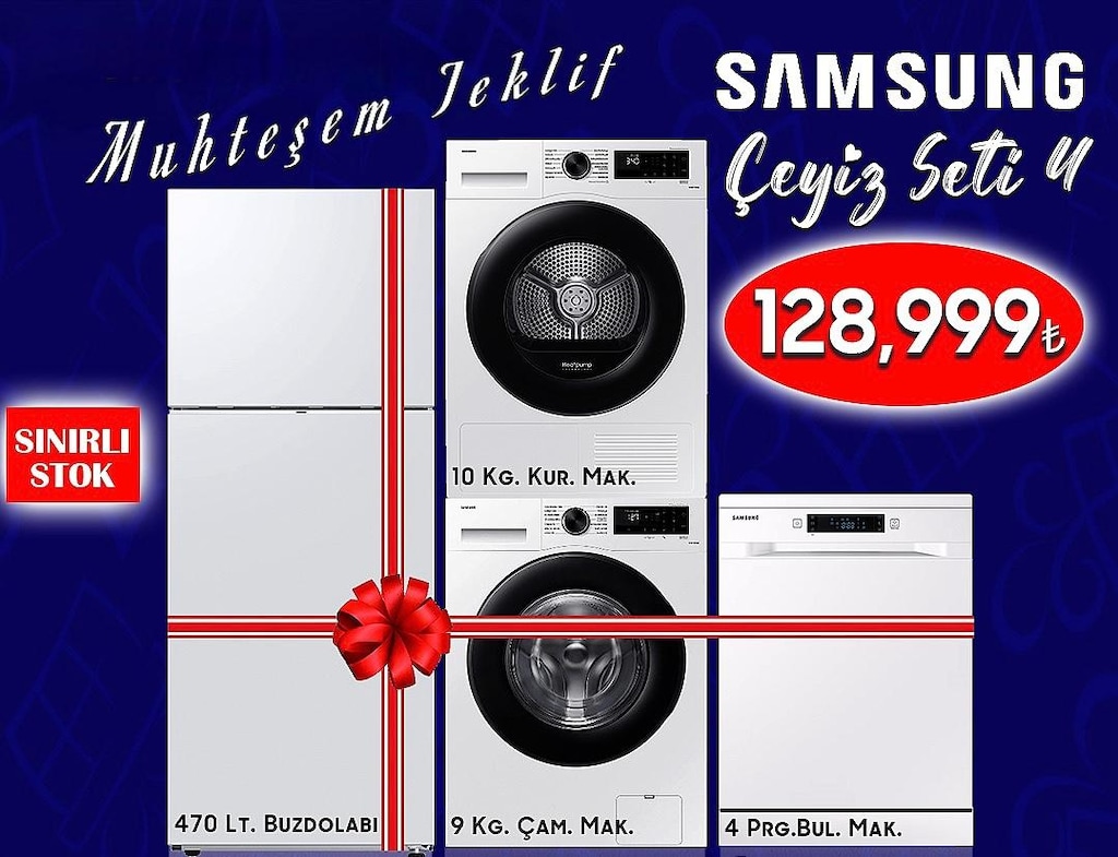 SAMSUNG BEYAZ EŞYA PAKETİ SIFIR Samsung samsung beyaz eşya paketi - 3