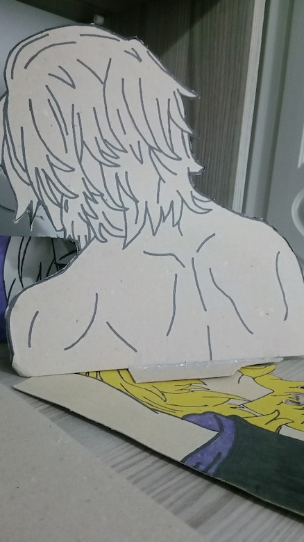 3 adet anime maket - 3