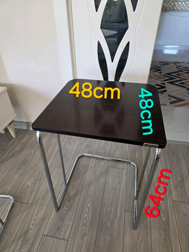 BELLONA 3 LÜ KROM AYAKLI SEHPA - 5