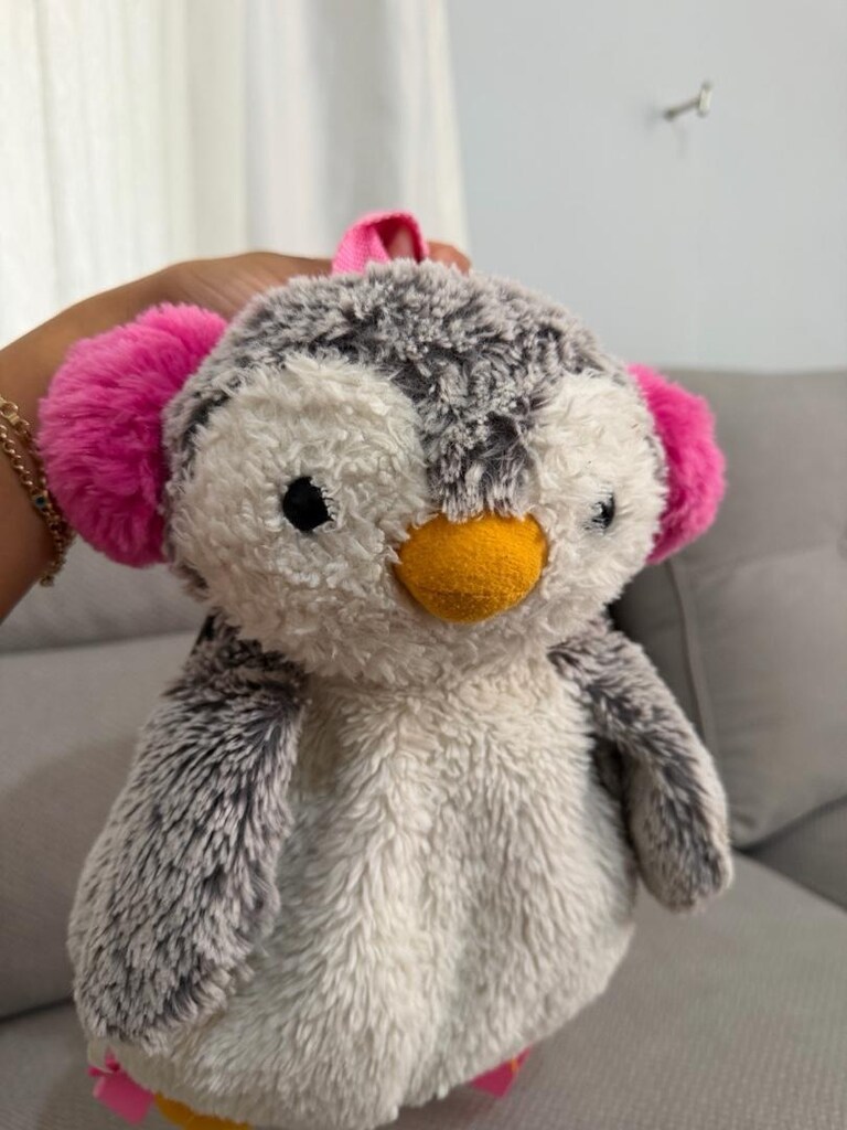 penguen figürlü sırt çantası - 3