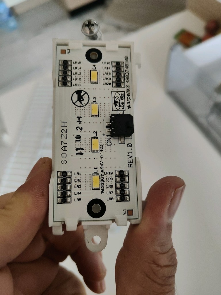 Arçelik Buzdolabı led aydınlatma orijinal parça - 3