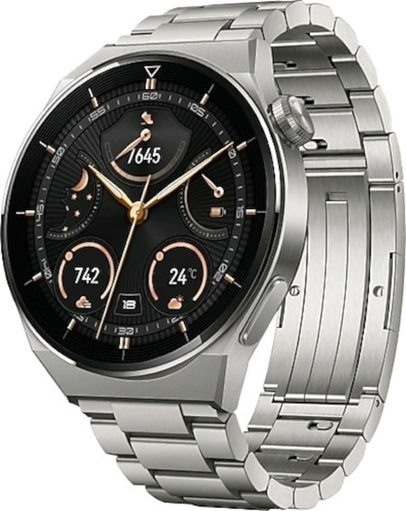 Huawei Watch GT3 Pro 46mm Titanyum EKG 14 gün pil 5 ATM GPS OUTLET - 3