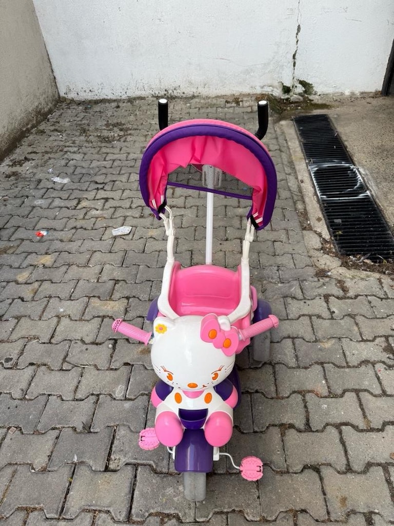 Pembe Hello Kitty Çocuk Bisikleti - 2