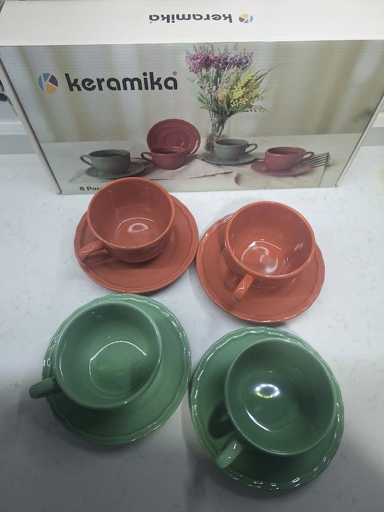 KERAMIKA 8 PARÇA ÇAY TAKIMI - 2