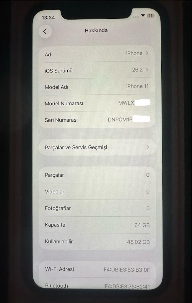 ORJİNAL KUTULU, TR , hatasız , iphone 11 64 gb faturası mevcut - 4