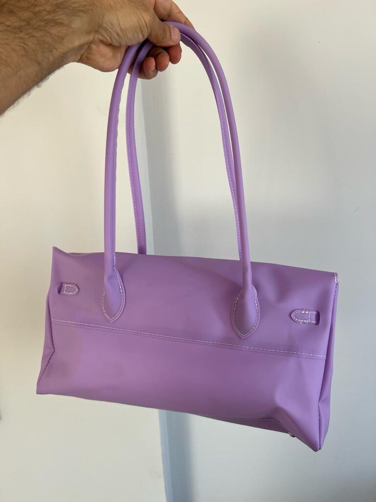 mor jelly firkin birkin El Çantası - 2