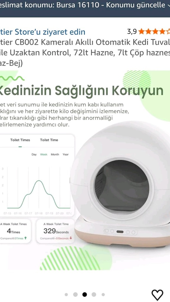 Akıllı kedi tuvaleti - 8