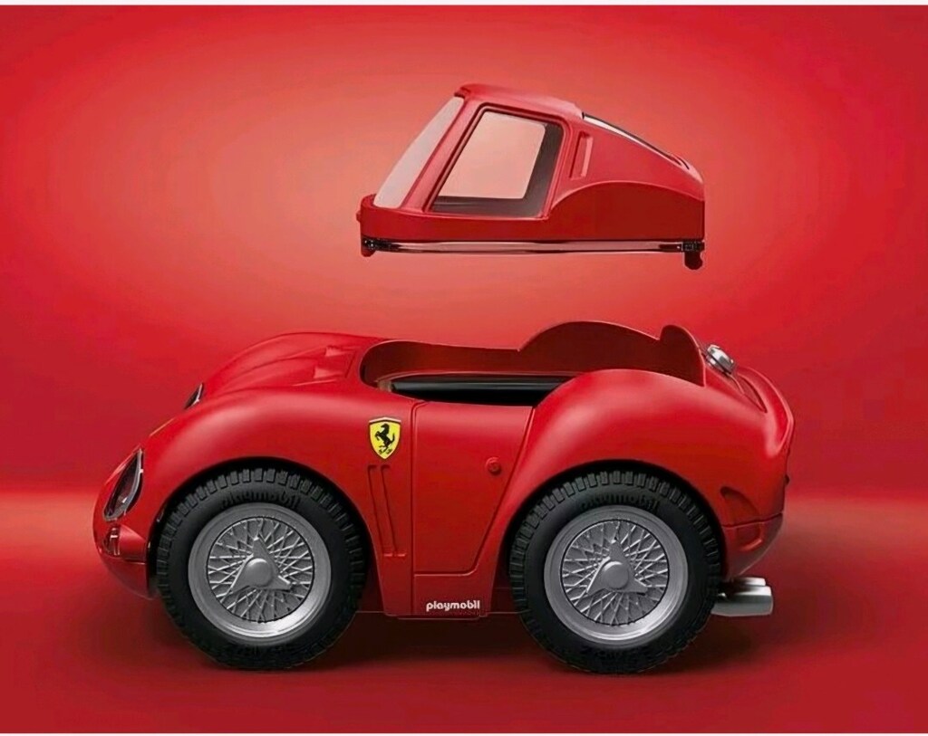 Playmobil Ferrari 250 GTO Model Araba + Figür - 4