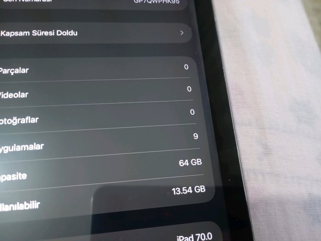 ipad 9. 64 gb simkartlı ön kamera değişecek arka aktif - 3
