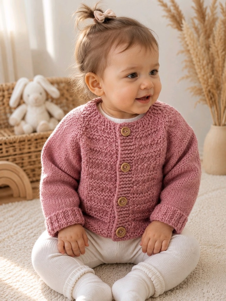 kız bebek hirka - 2