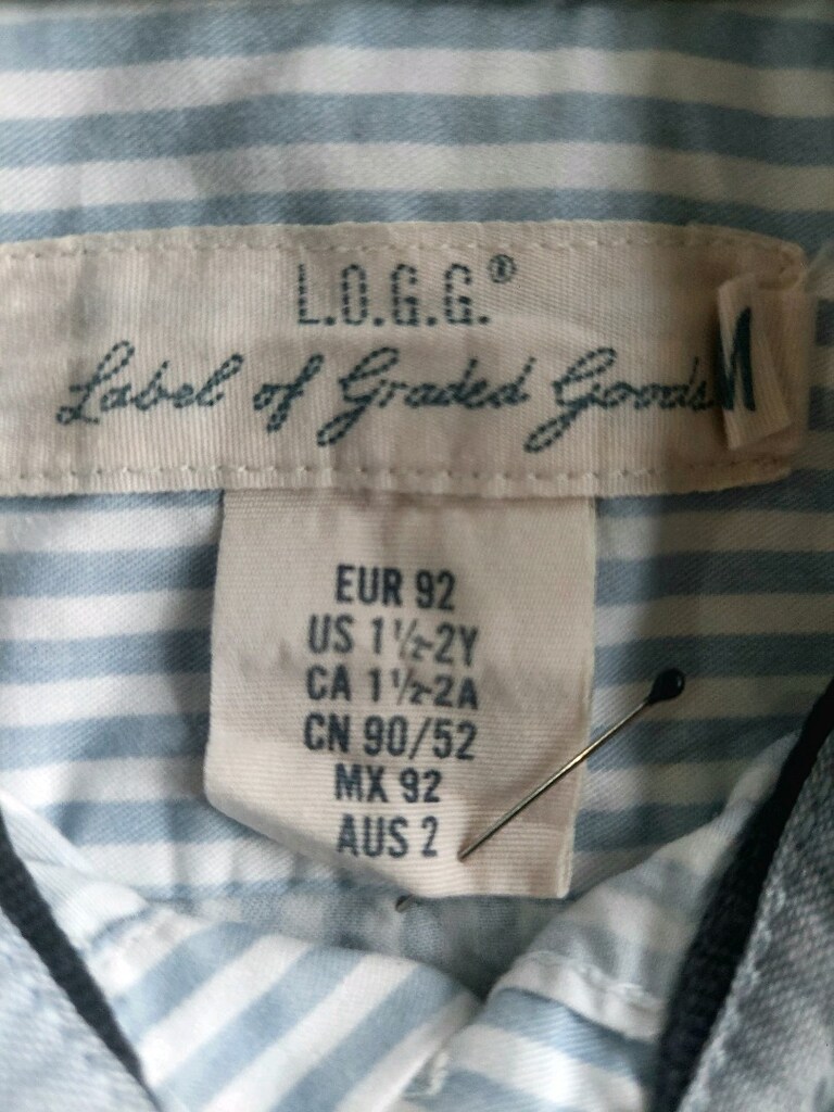 L.O.G.G by HM kids mavi çizgili gömlek - 7