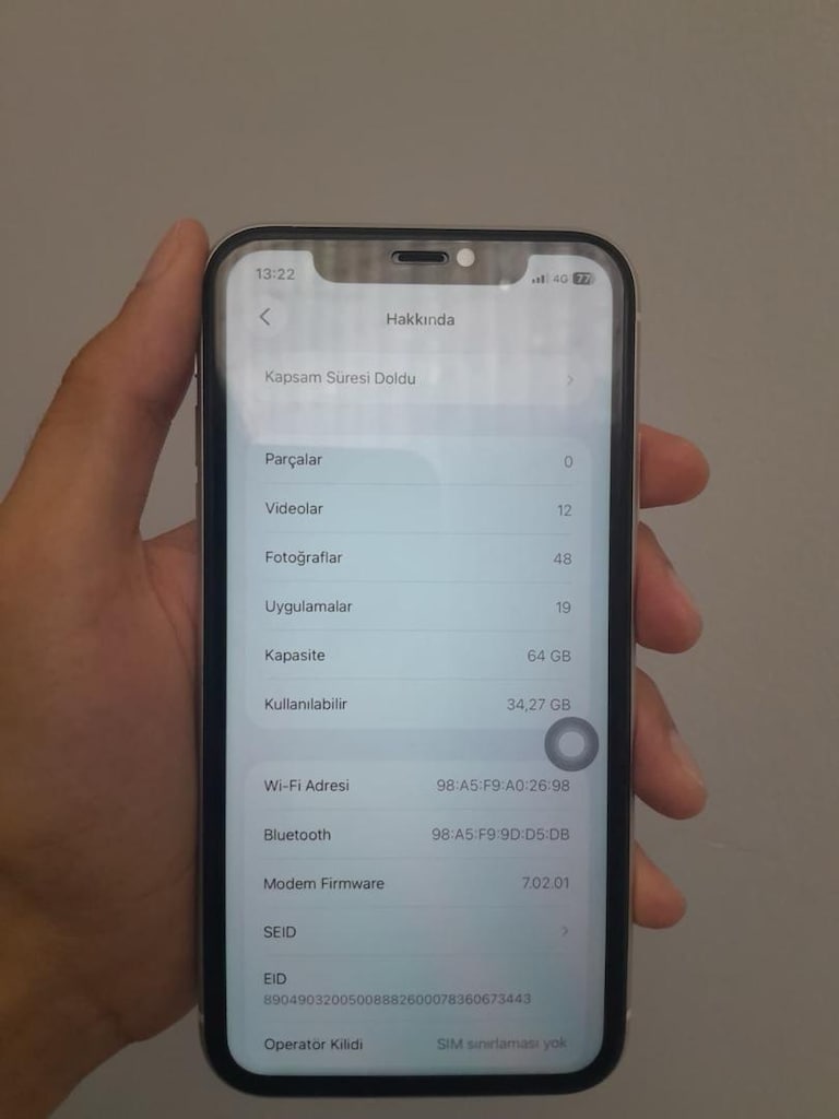 Kusursuz / %100 Pil / iPhone 11 Beyaz 64 GB / Sıfır Ayarında Hatasız - 4