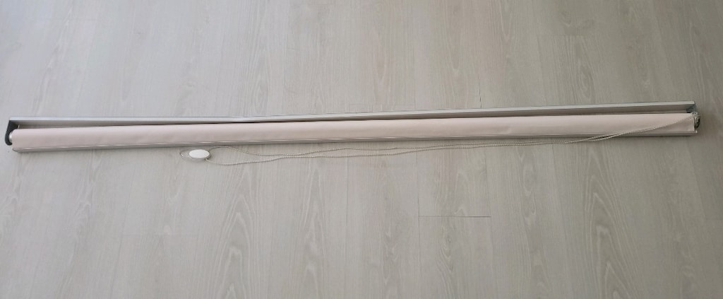 En194cm - boy 204cm Pudra rengi sorunsuz stor perde - 5