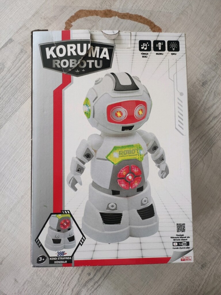 koruma robotu güven. robot oyuncak - 6