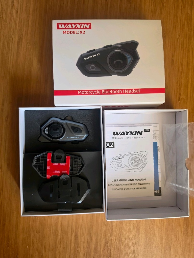 Motorsiklet Bluetooth Headset sifir kutulu - 3