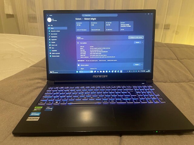 Monster Tulpar T5 V23.4 – RTX 4060 8GB / i7 / 32GB RAM