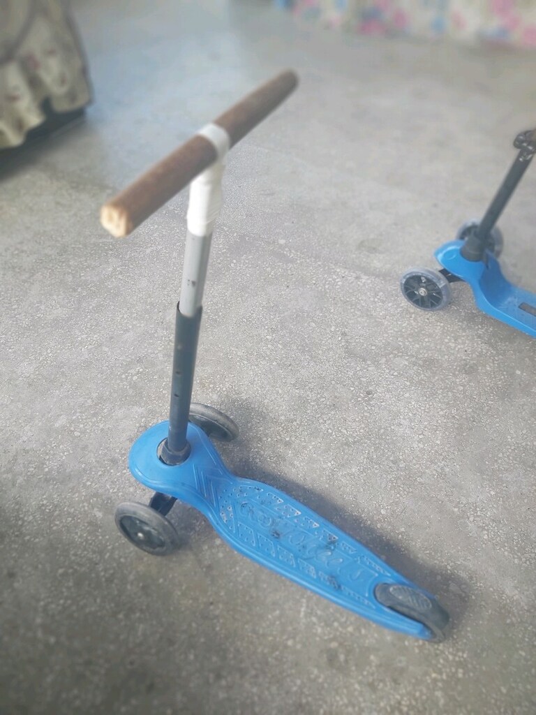 Mavi Çocuk Scooter - 15