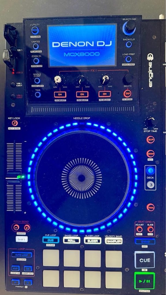 Denon DJ MCX8000 – Profesyonel 4 Kanallı Standalone DJ Controller - 2