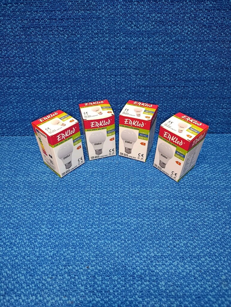 ERKled 12 Watt Led Ampul Aydınlatma (4 adet) !! SIFIR - 2