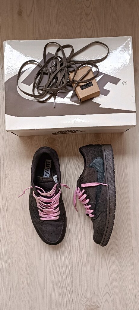 Air Jordan 1 Low Travis Scott Velvet Brown 44 - 2