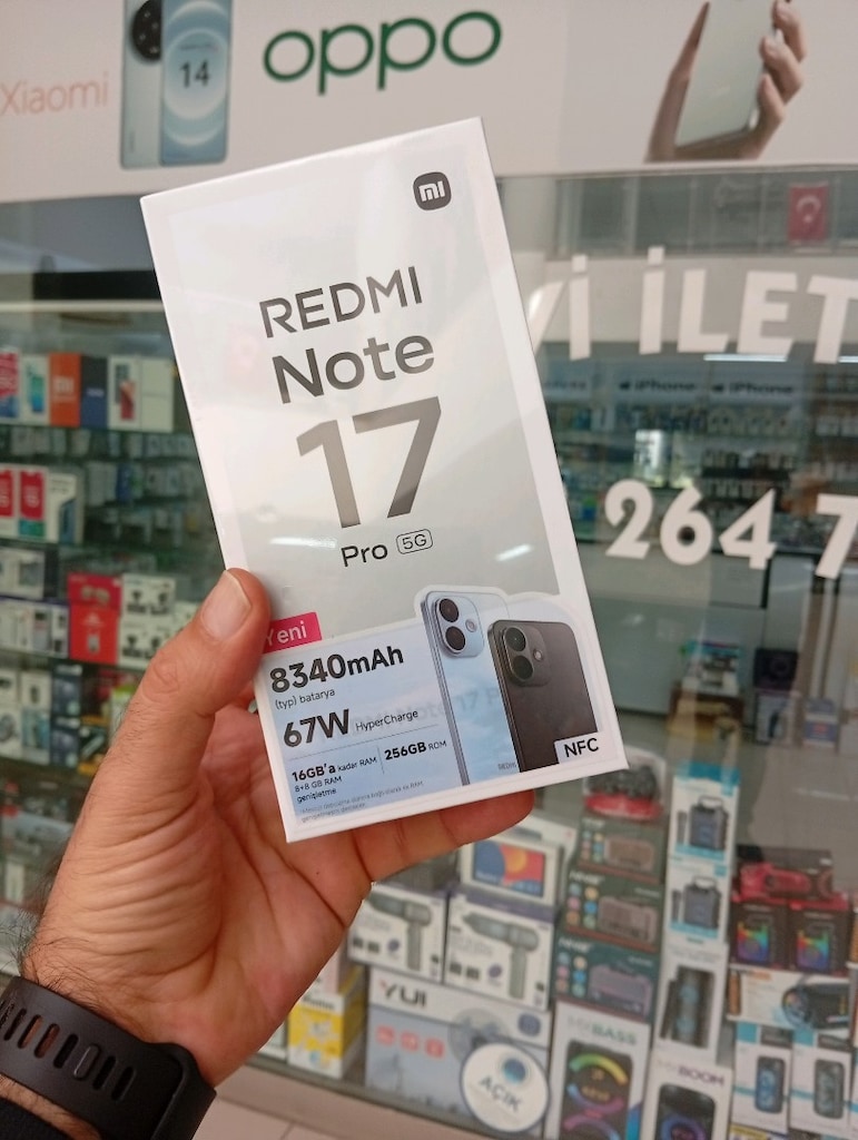 Redmi note 17 pro 5G 8/256gb sıfır 2 yıl garantili - 2