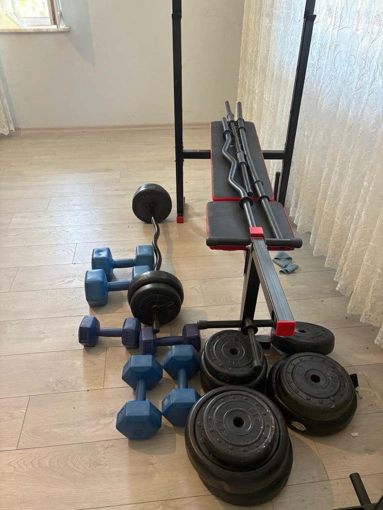 bench sehpası Ağırlıklar Dumbeller Barlar