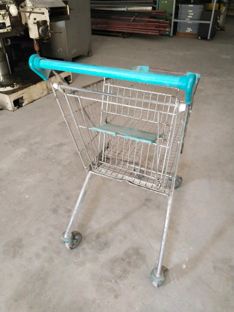 100 Litre Demir Market Arabası (Sadece 1 Adettir.) - 4