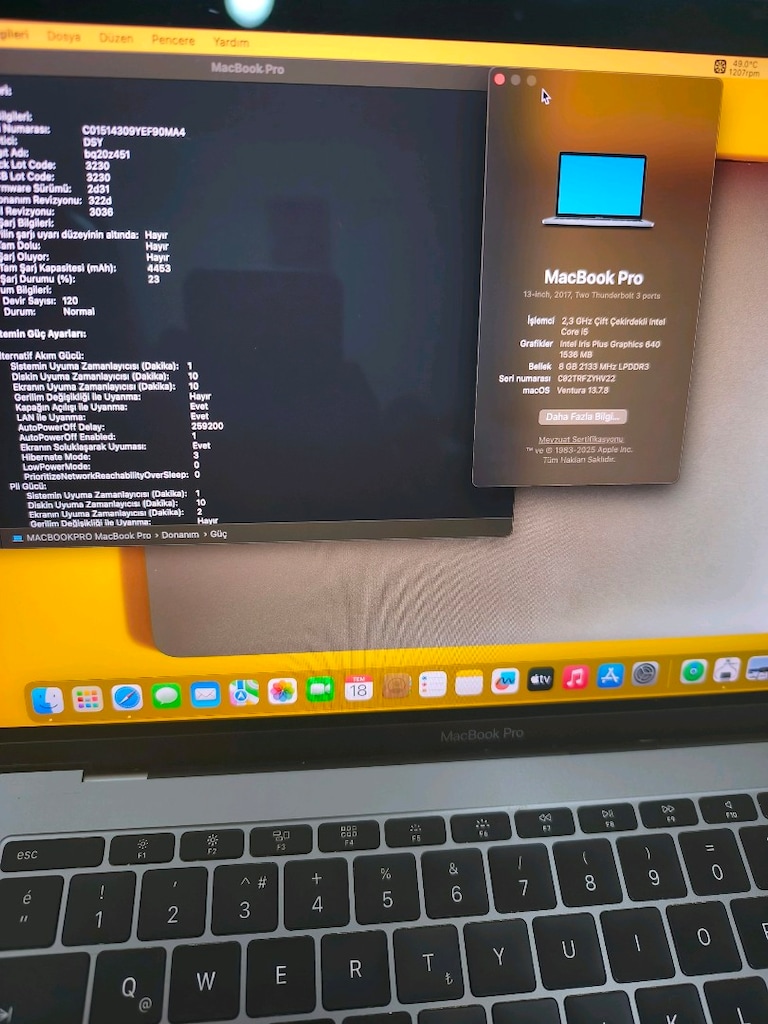 Temiz Sorunsuz Macbook Pro 2017 Retina - 3