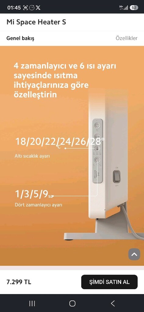 Xiomi Mi Space Heater - 2