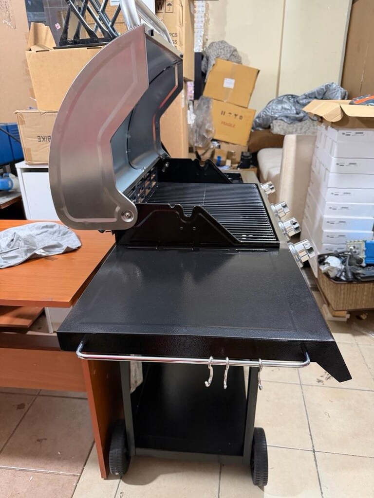 Shinerich Gazlı Premium Barbekü Izgara 3+1 Brülörlü (SRGG30004) - 8