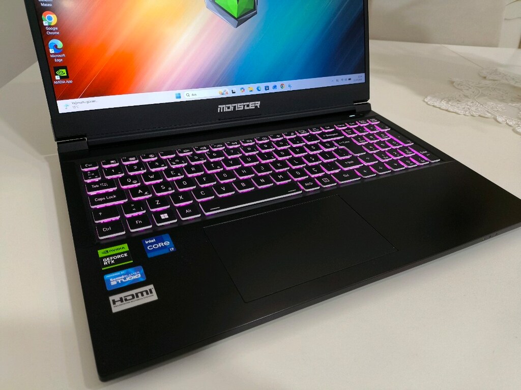 i7 12. Nesil Monster G@ming garantili oyun canavarı laptop - 3