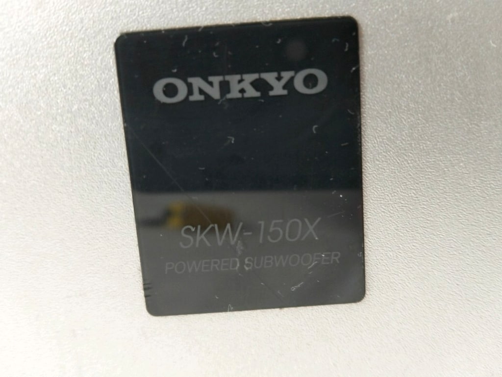 Onkyo amfili subwoofer bass 5000 tl ist kçekmece - 5