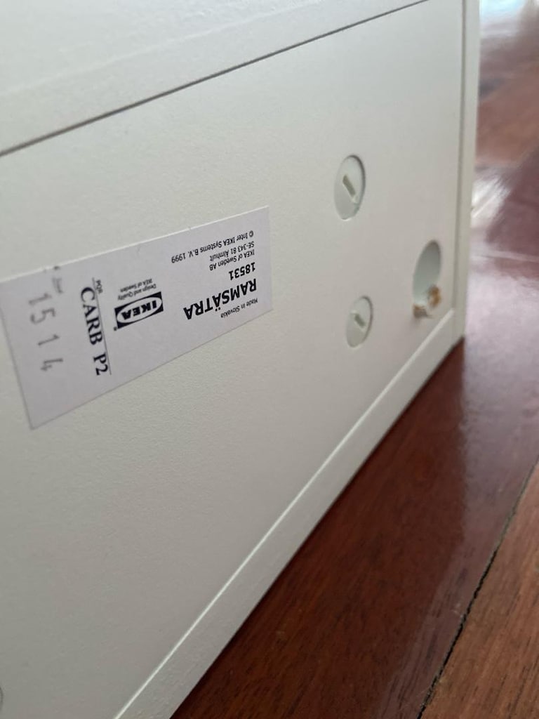 Ikea Ramsatra Duvara monteli TV Sehabası - 7