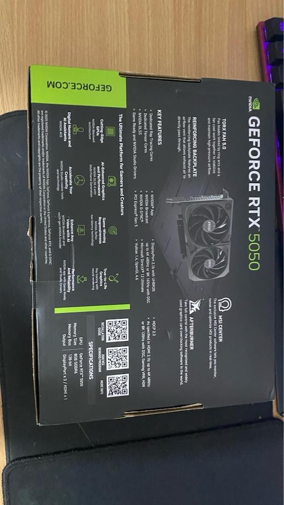 RTX 5050 Garantili - 2