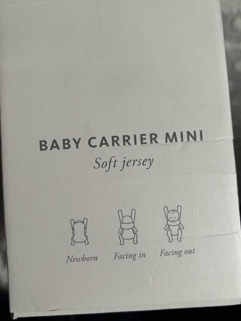 BabyBjörn Kanguru Mini 3D Jersey Dark Grey - 4