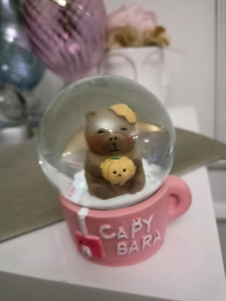 Cappibara Işıklı Kar Küresi - 13