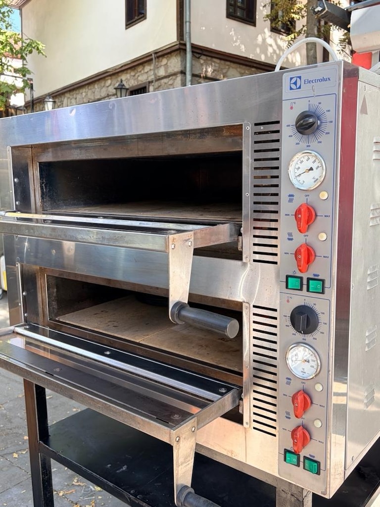 Electrolux 7272 Çift Katlı Pizza Fırını / Elektrikli Taş Taban Fırın - 9