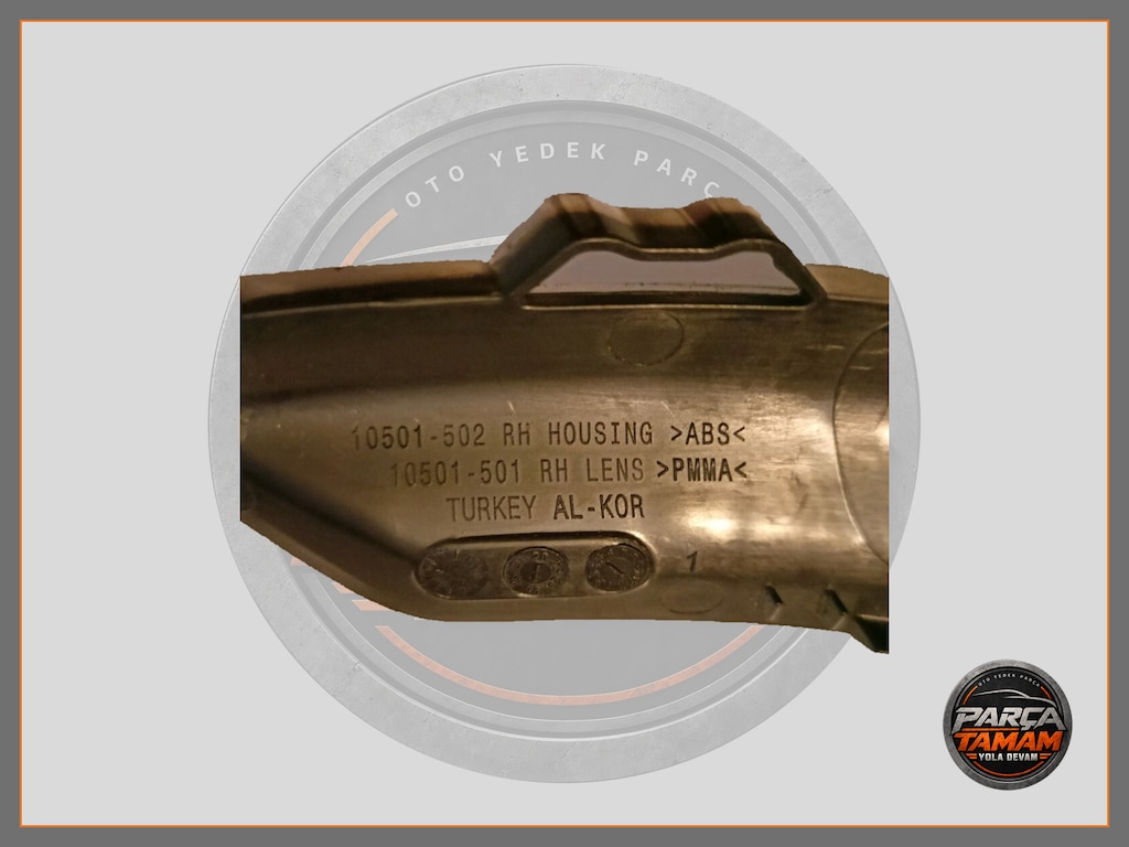 RENAULT DUSTER SAĞ AYNA SİNYALİ 261808743R - 3